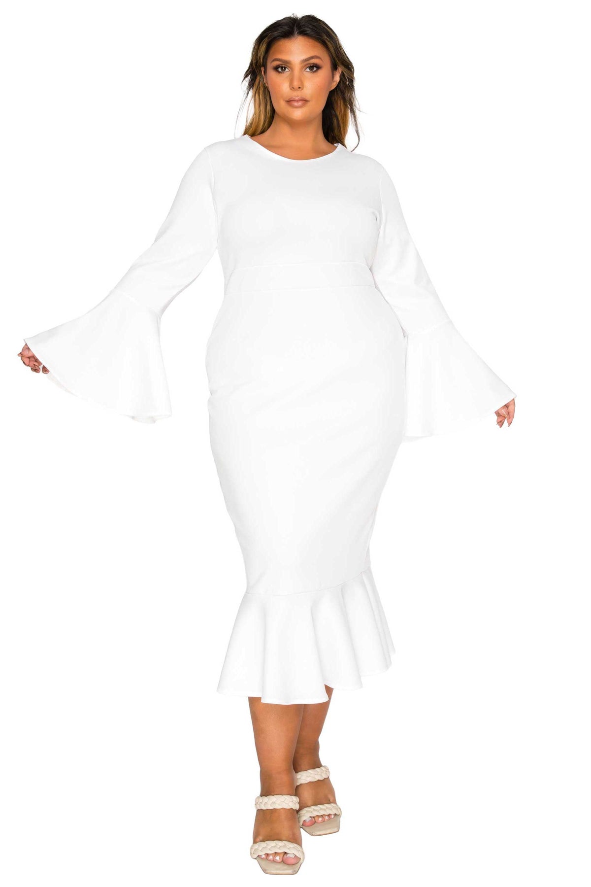 Sabrina Mermaid Hem Dress