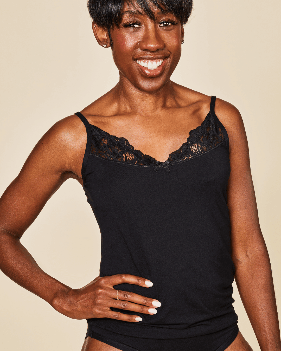 Luna Lace - Cotton Cami