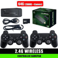Retro Game Console with 20000 Games – Plug-and-Play TV Game Stick with 2 Wireless Controllers