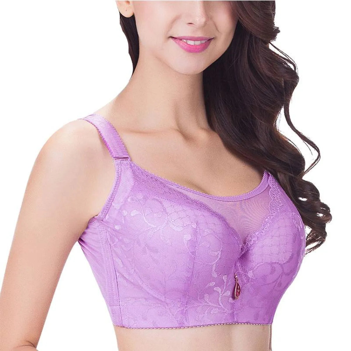 Push-Up Breathable Lace Bra